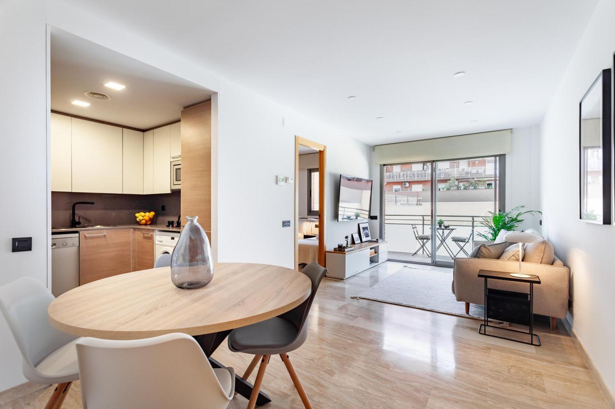 Cozy Apartment II - Les Corts Barcelona Exterior foto